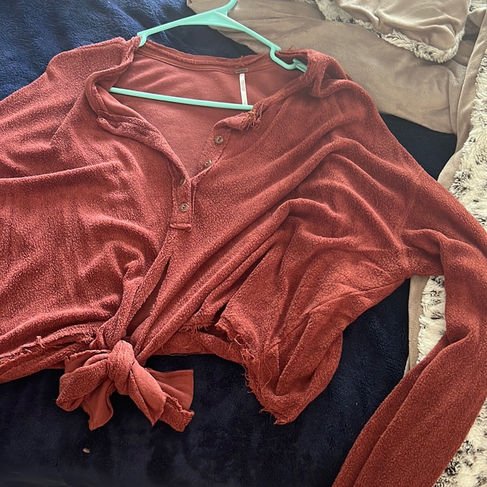 Free People Rust top